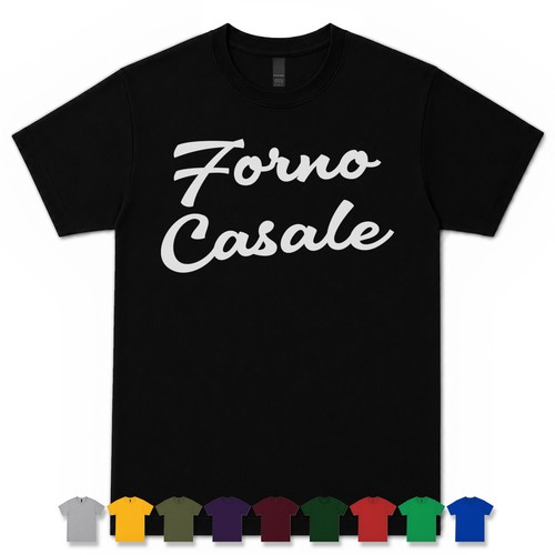 Maglietta forno casale - forno, retro