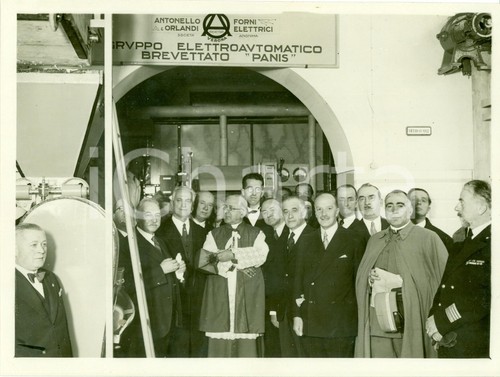 1930 roma inaugurazione forno - roma,