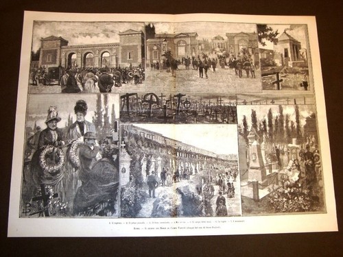 Incisione enorme del 1888 - , roma